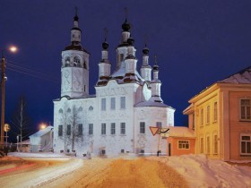 Заменены 200 светильников наружного освещения на современные светодиодные, г. Тотьма